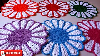 sousplast/americano margarida #mesaposta #crochet
