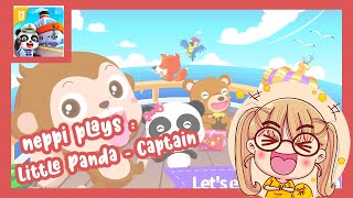 neppi Plays : Little Panda Captain | Gameplay | Educational Games for Kids | BabyBus screenshot 1