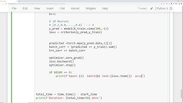 5. CNN - Convolutional Neural Networks - 5. ANN with MNIST - Part Three - Training