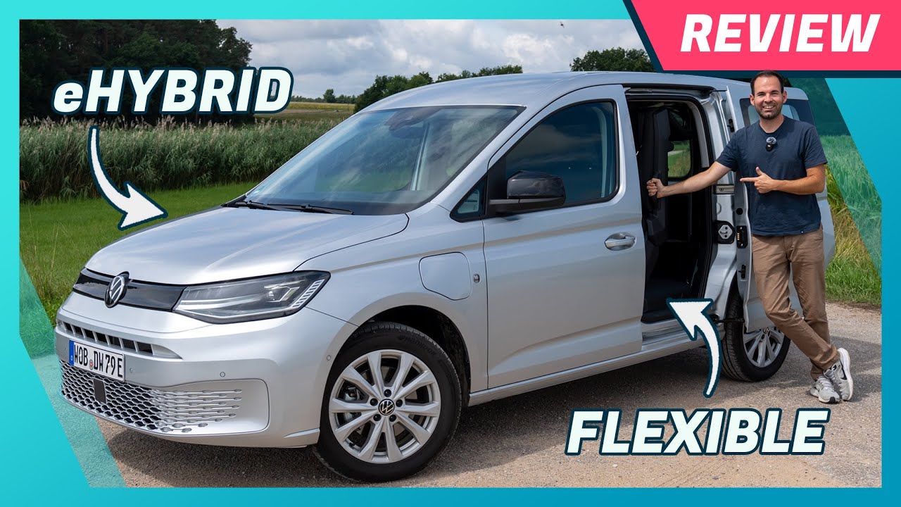 VW Caddy Flexible eHybrid: Plug-in Hybrid & flexible Rückbank im Test | Verbrauch | Details