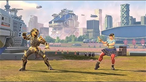 Dai Shi vs Chun-Li (Hardest AI) - Power Rangers: Battle for The Grid