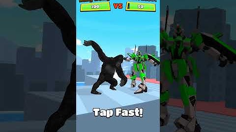 NOOB vs PRO vs HACKER - Kaiju Run - King Kong Max Level vs Giant Robot