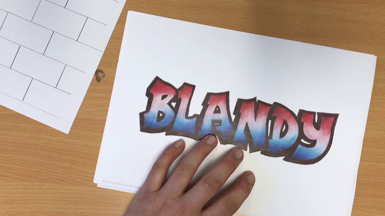 10. Mr Lindsay’s Drawing Techniques - Brick Wall Background