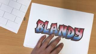 10. Mr Lindsay’s Drawing Techniques - Brick Wall Background