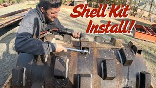 How to Install a Pad Foot Shell Kit on a Smooth Drum Roller