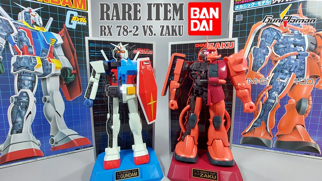 รีวิว] 1/72 SCALE M.S. NORMAL TYPE RX78-2 GUNDAM VS. CHAR ZAKU