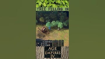 Age of Empires IV: Tree felling review. Can it beat the originals??? #Shorts