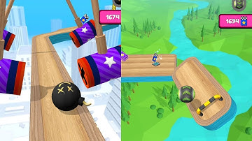 Going Balls - Super Speedrun Gameplay level 1029-1042, Funny Fails and Impossible tricks