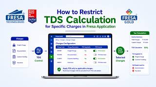 كيفية تقييد حساب ضريبة خصم المنبع (TDS) لرسوم محددة في تطبيق Fresa screenshot 3