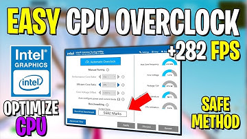 How to Overclock Your CPU Increase FPS in Games Easily!