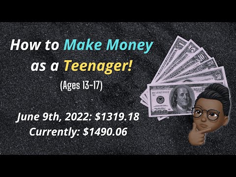 The Ultimate Guide to Earning Money as a Teenager (Age 13-17) Websites, Apps, and Side Hustles!