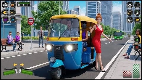 🚖 TANGE WALA TUK TUK 3D RICKSHAW DRIVER - ANDROID GAMEPLAY 🚖