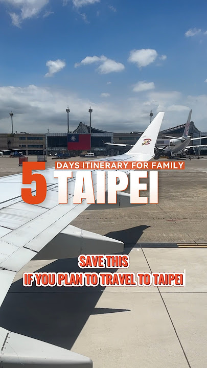 5 days family / kids friendly itinerary in Taipei, Taiwan in July 2024 #travel #itinerary
