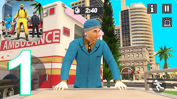 911 Emergency Rescue Sim RPG Gameplay Walkthrough Part 1 (IOS/Android)