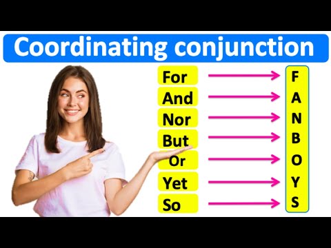 COORDINATING CONJUNCTIONS 📚| Learn all types with examples | English Grammar