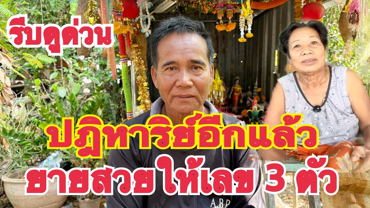 รีบดูด่วน ปฏิหาริย์มีจริง #ยายสวยให้โชคอีกแล้ว เลข 3 ตัวเม็ดเดียว 16 มี.ค.69