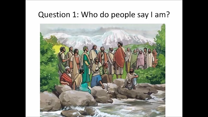 Who do you say Jesus is? by Sarah Jimenez