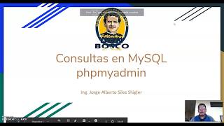 Consultas en MySQL phpmyadmin