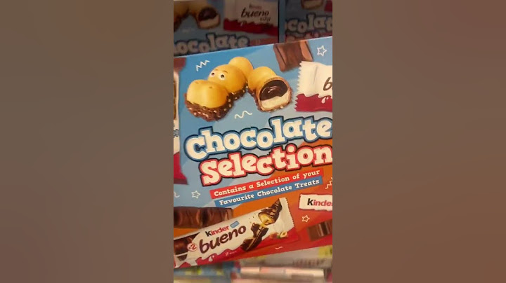 NEW Kinder Chocolate Selection Box!!