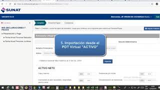 PDT VIRTUAL N° 708 - RENTA ANUAL 2018