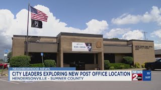 Hendersonville city leaders exploring new post office location
