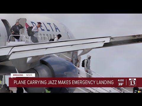 Utah Jazz charter flight makes emergency landing after bird strike