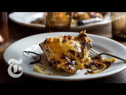 Tarragon Chicken With Sherry Vinegar Onions | Melissa Clark | The New York Times