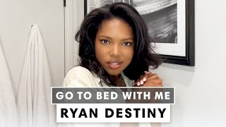 Ryan Destiny's Nighttime Skincare Routine | Go To Bed With Me | Harper's BAZAAR