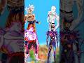 MUI Goku & Jiren vs Cosmic Garou & Saitama ⚡ Epic Fight#dragonball#goku#shorts