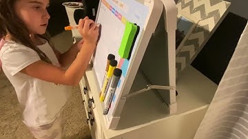 Review of Dry Erase Chore Chart for Kids - Double Sided Folding Whiteboard