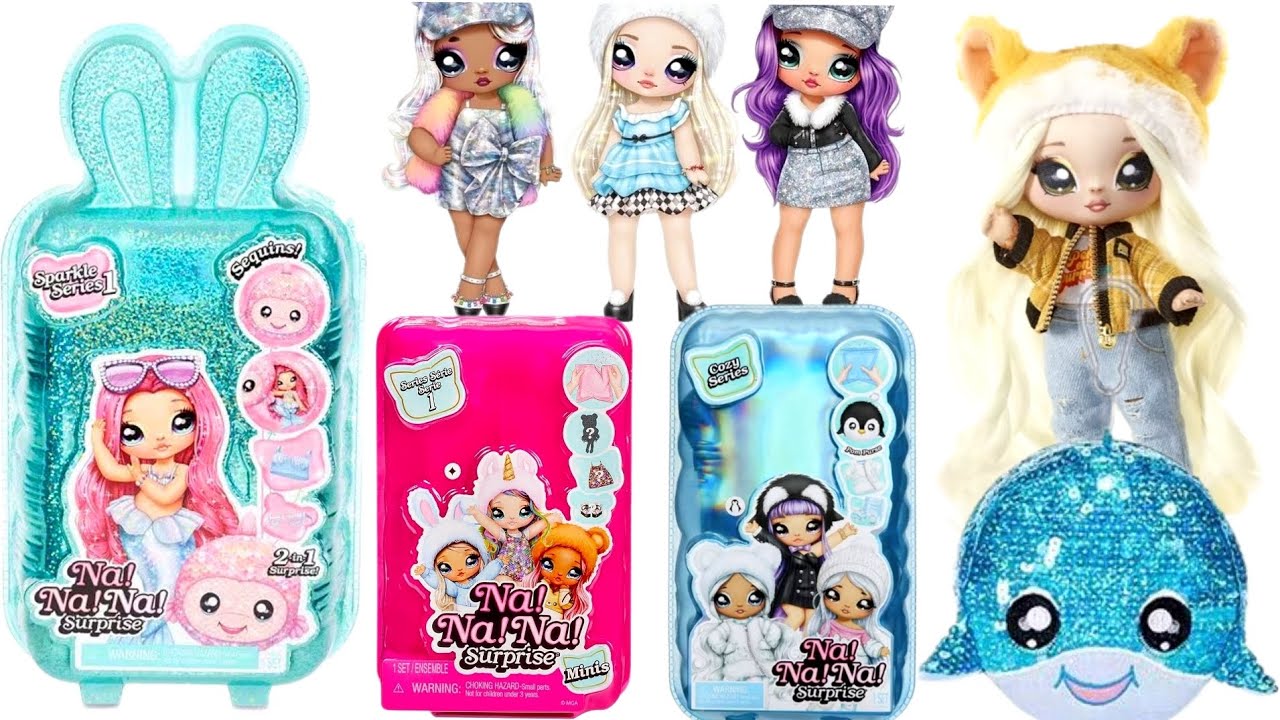ASMR | PART 1 | UNPACKING MY COLLECTION NA! NA! NA! SURPRISE | MGA ENTERTAINMENT TOYS