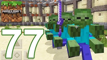 Minecraft: PE - Gameplay Walkthrough Part 77 - The Monster Arena 2 (iOS, Android)