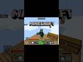 Minecraft craziest world's insane parkour clutch! #minecraft #viral #gaming #trending