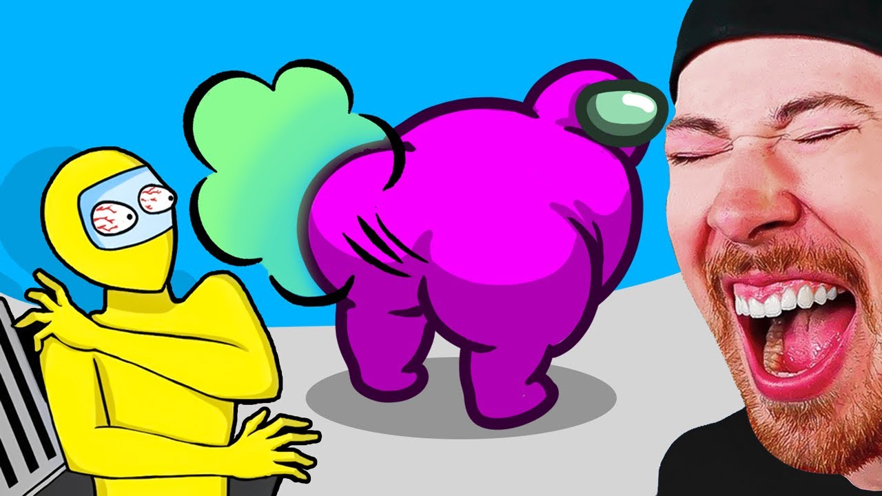 TRY NOT TO LAUGH - Among Us Animations