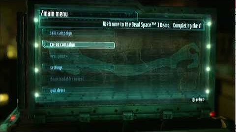 Dead Space 3 Demo | Co-op | Part 1