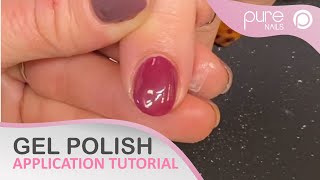 Pure Nails Gel Polish Application Tutorial