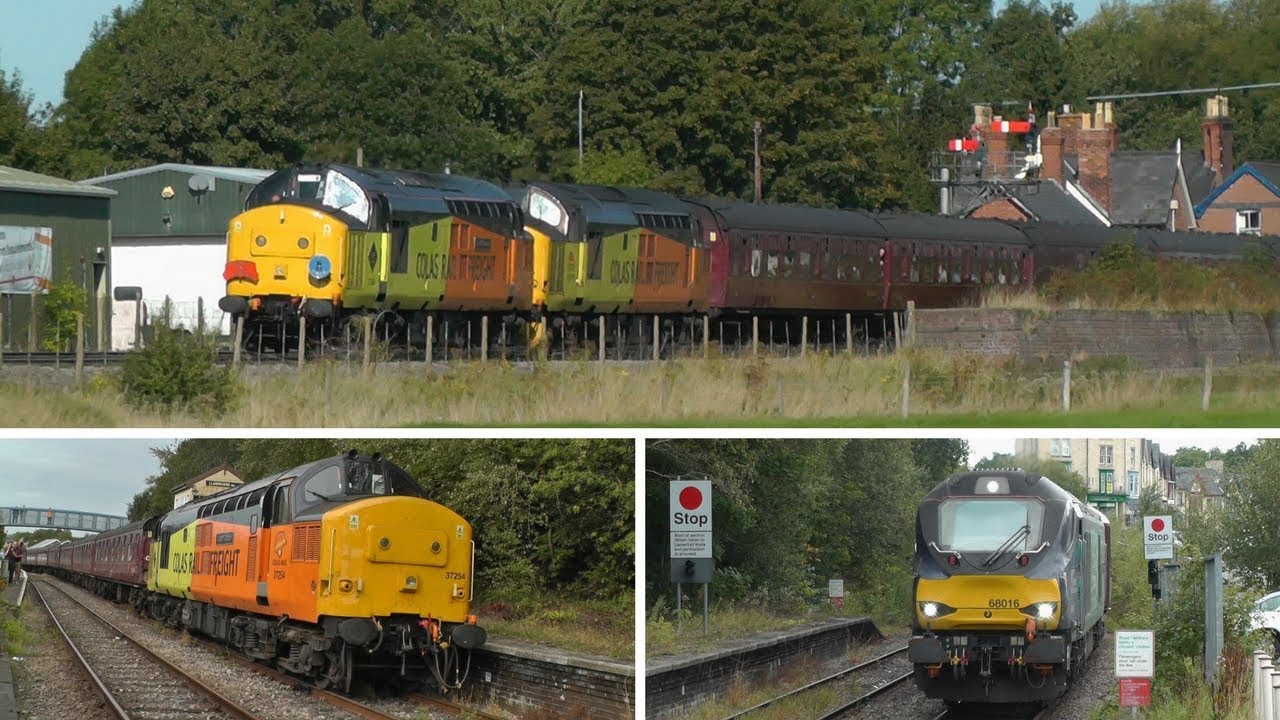 Colas 37s and 68's on the Central Wales