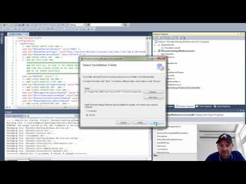 XSockets.NET Windows Service Example