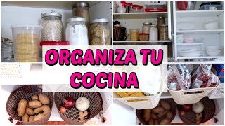 ORGANIZA TU COCINA PEQUEÑA| AHORRA ESPACIO [ TIENES QUE INTENTARLO!¡ ]