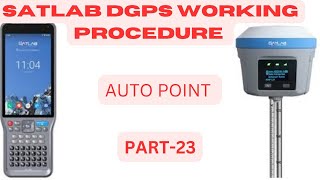 Auto Point in Satlab Dgps I satlab Dgps I Satlab #survey #civilguruabhi #gps #dgps #surveywork screenshot 5