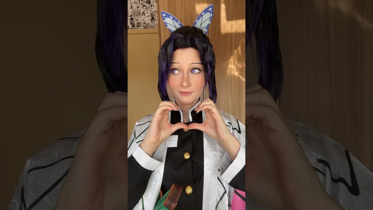 Shinobu Cosplay Dance 🦋 #shinobukocho