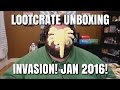 LOOTCRATE UNBOXING - INVASION!