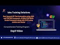 API rest assured Day3 video on 5th dec 2025.Contact/WhatsApp us on +91- 9052903733 to enroll