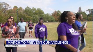 Mothers Over Murder marches in Nashville to end gun violence