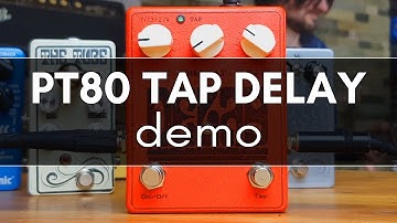 UK Electronic PT-80 DIY Delay TAP - Guitar Sound Demo