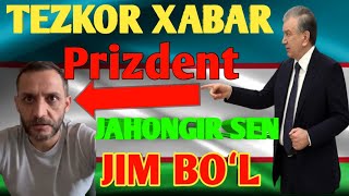 TEZKOR XABAR BUGUN JAXONGIR OTAJONOV MIRZIYOYEV KETING