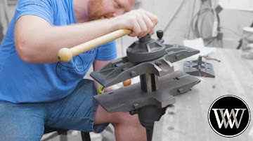 Mounting a Pattern Makers Vice In My Bench
