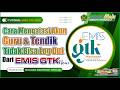 Cara Mengatasi Akun Guru dan Tendik Tidak Bisa Log Out dari EMIS GTK Baru