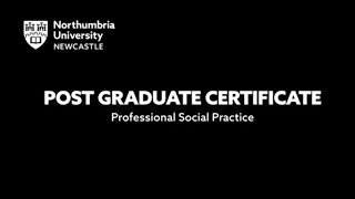 Post Graduate Certificate - Professional Social Practice