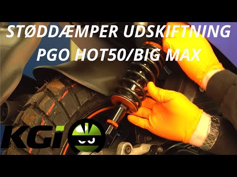 Støddæmper udskiftning PGO Hot50/Big Max